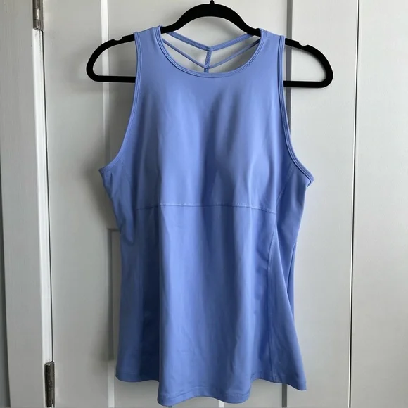 FILA Sport Athletic Women's Blue Tank Top Sz XL - Picture 1 of 5
